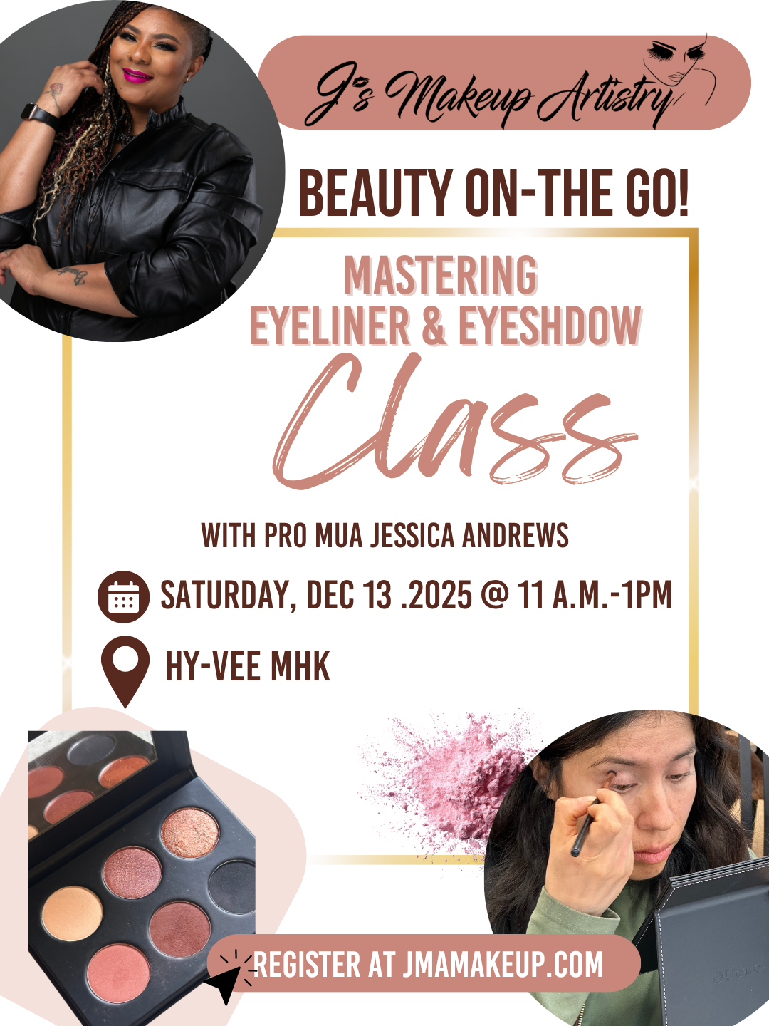 Beauty On-The-Go Eyeliner & Eyeshadow  Class