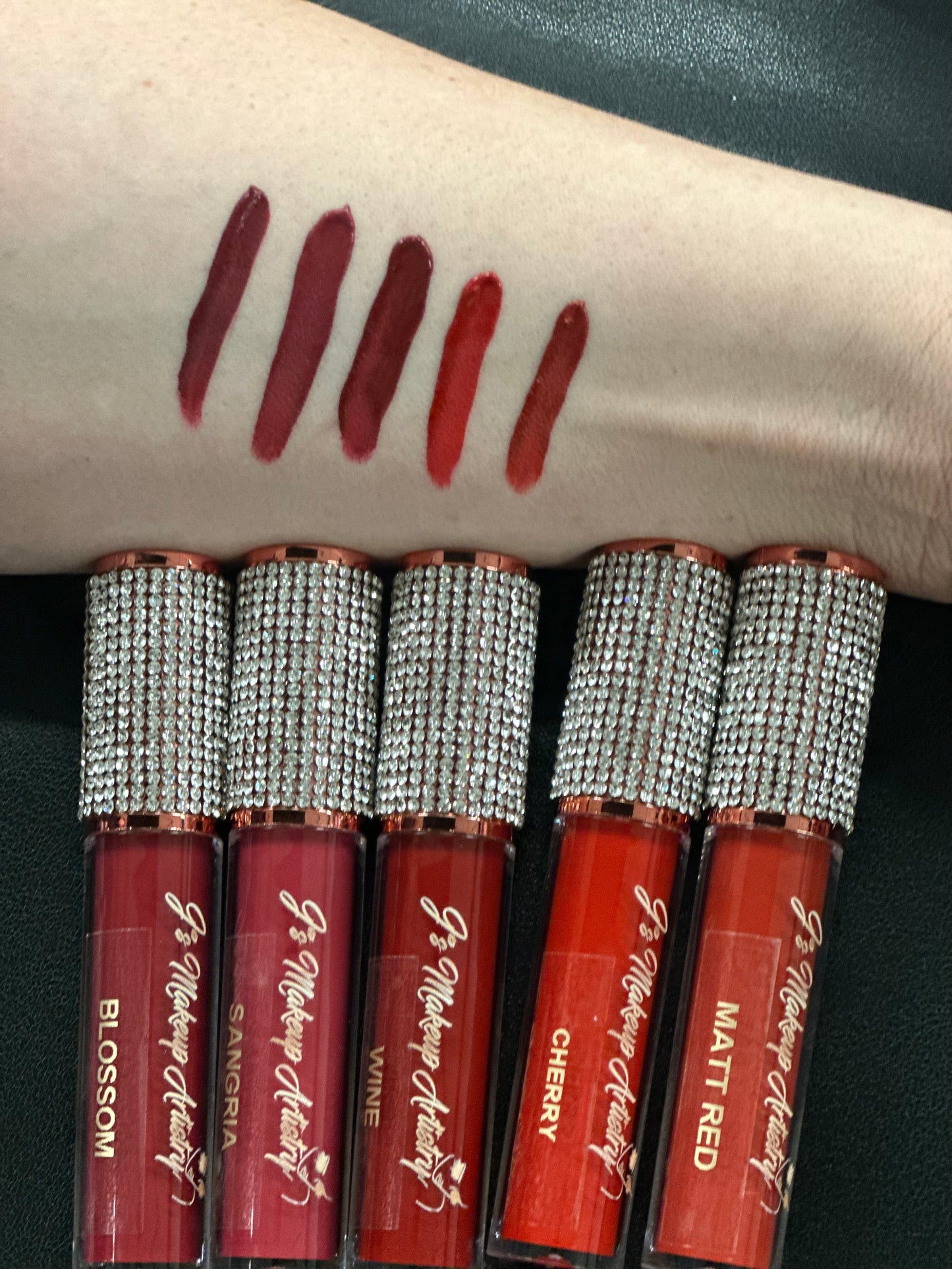 The Reds Holiday 24hr Liquide Lipstick Bundle