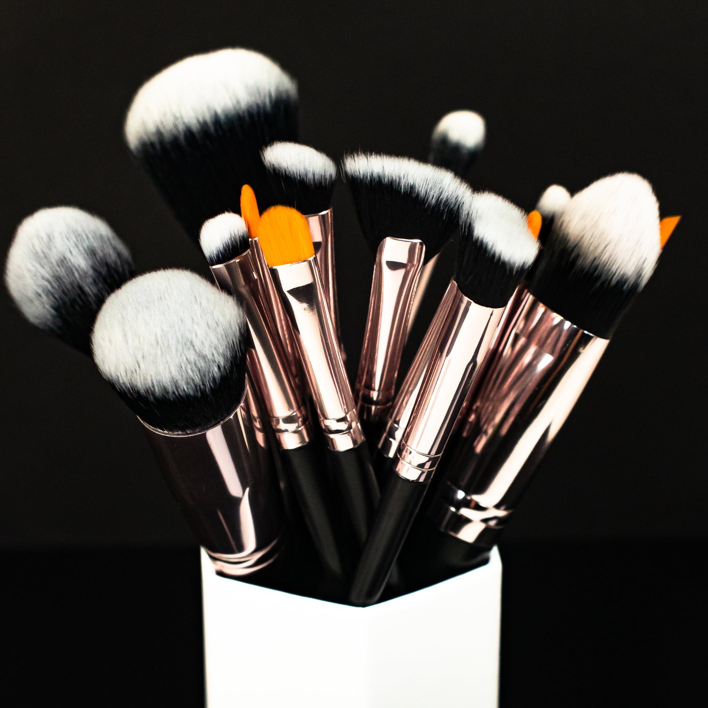 J's Makeup Artistry Branded Synthetic Makeup Brushes