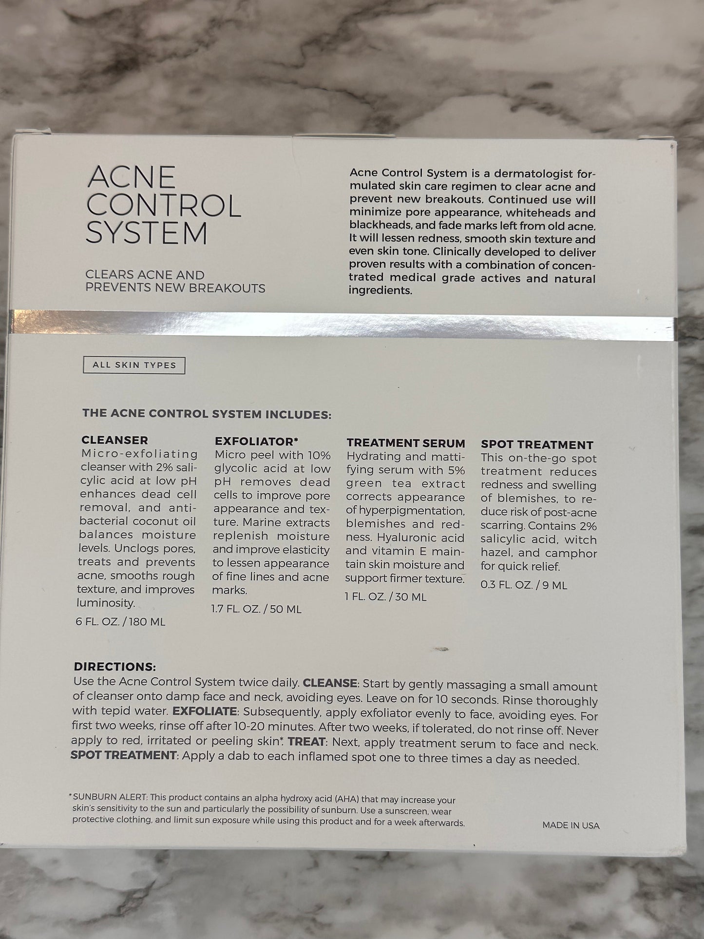 Acne Control Skincare System